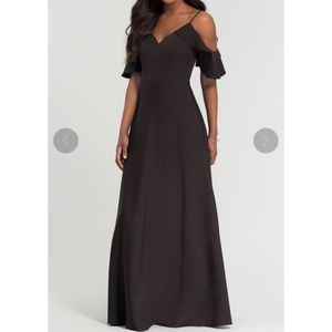 Black Kleinfeld Formal Gown - Flirty Sleeves w/ Tags!